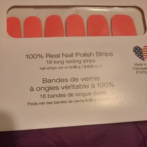 Caribbean Coral Color Street Nail Strips